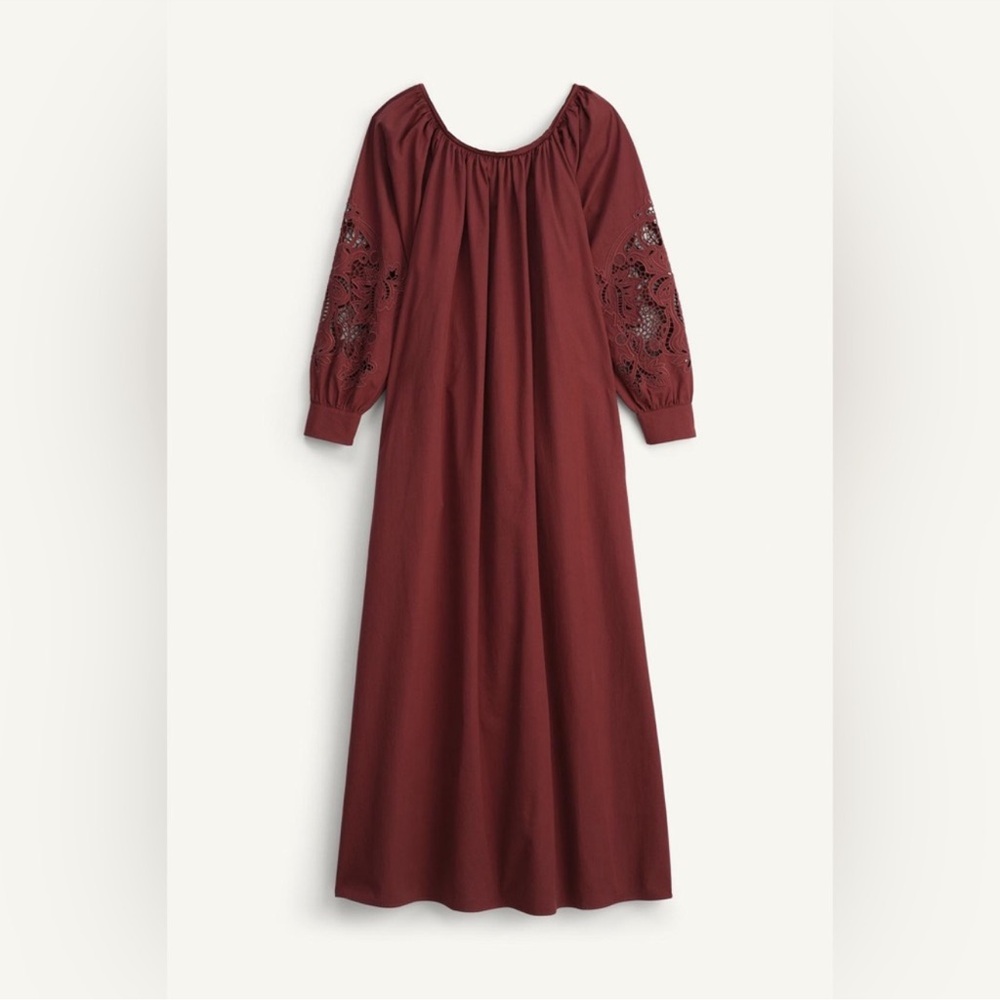 NWOT ZARA LIMITED EDITION EMBROIDERED POPLIN DRESS SZ  XS - Picture 5 of 15